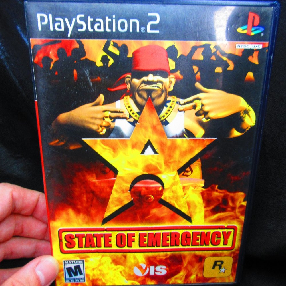 State of Emergency (Sony PlayStation 2, 2003) Game & Case Only